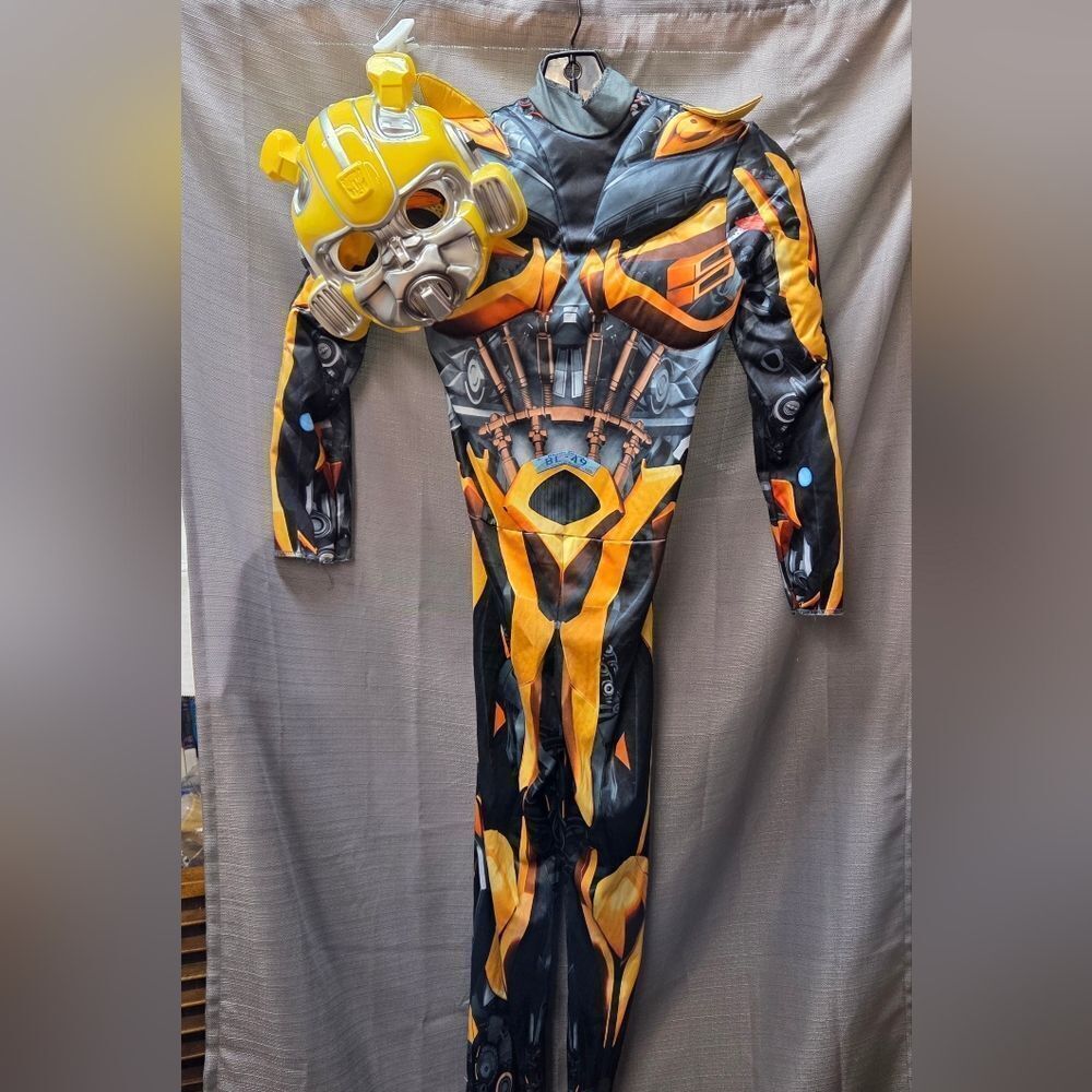 Transformers Bumblebee‎ Muscle Child's Costume Small Halloween Padded Muscles